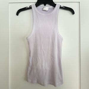 7 For All Mankind Pima Cotton Racerback Tank Top